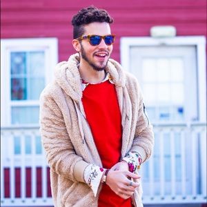 Beige Faux Fur Teddy Bear Jacket